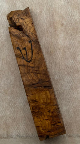 Ancient Olive Wood Mezuzah